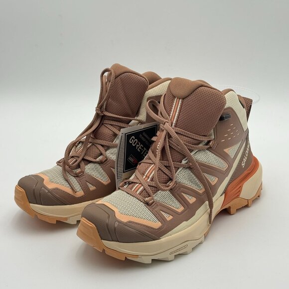 NEW Salomon X Ultra 360 Edge Mid Boot Womens Gore-Tex Hiking Outdoor Trail Shoes - Picture 1 of 11
